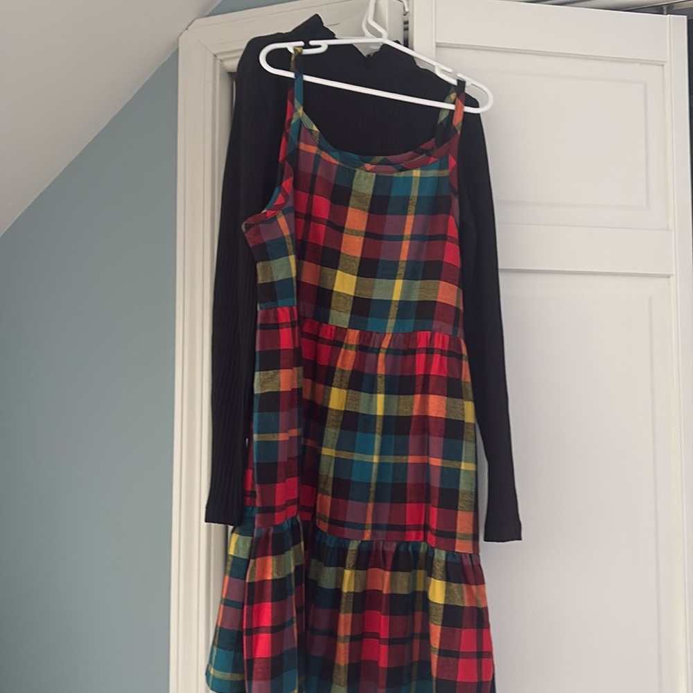 NWOT Hanna Anderson dress and turtleneck!